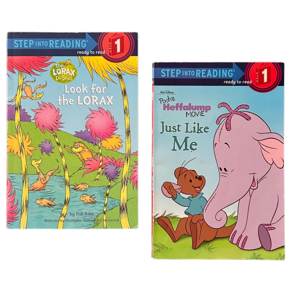 ✅ 5 for $25 - Lorax & Winnie the Pooh Books, Set of 2